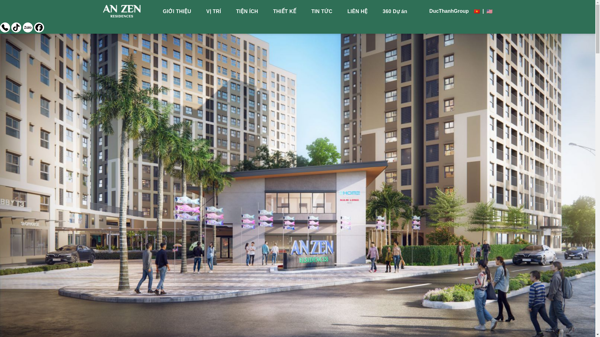 website screenshot of https://anzenresidences.com/