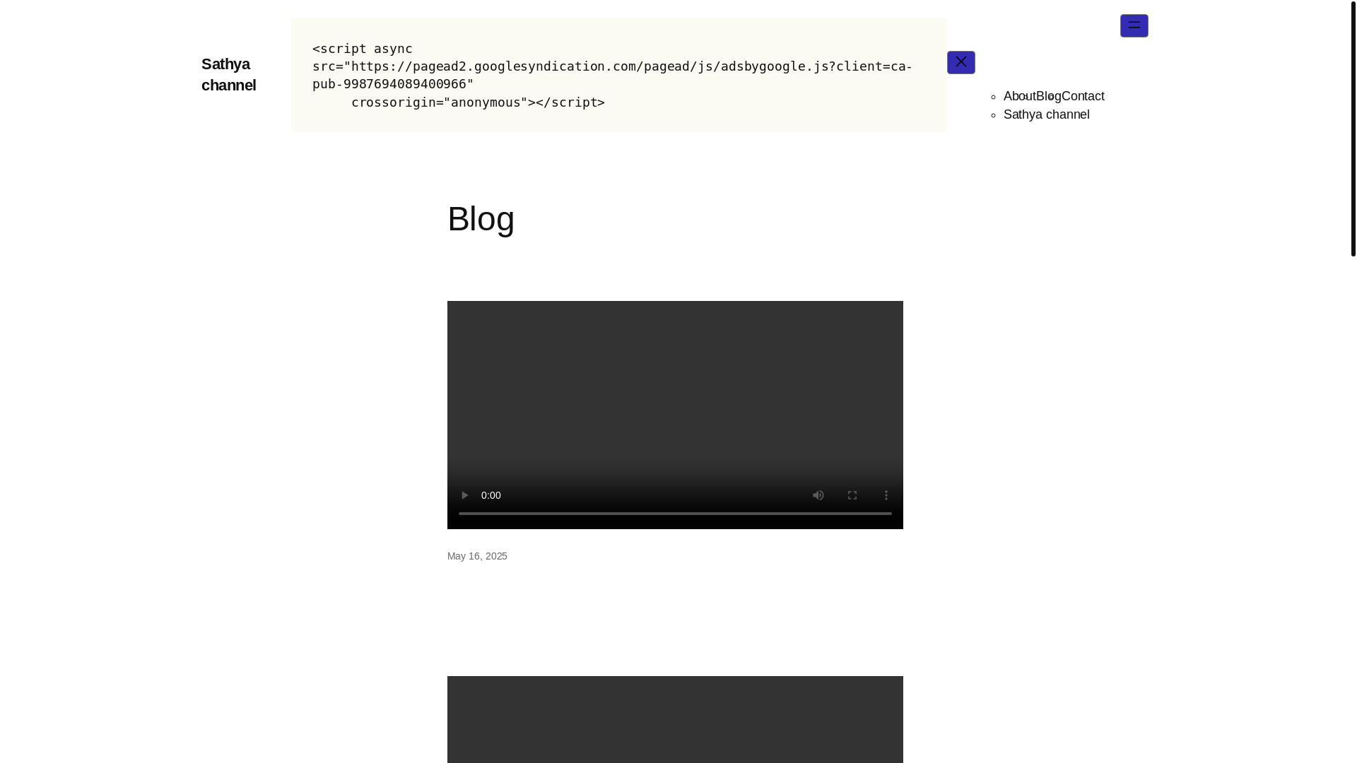 website screenshot of https://sathyachanneldot.in/