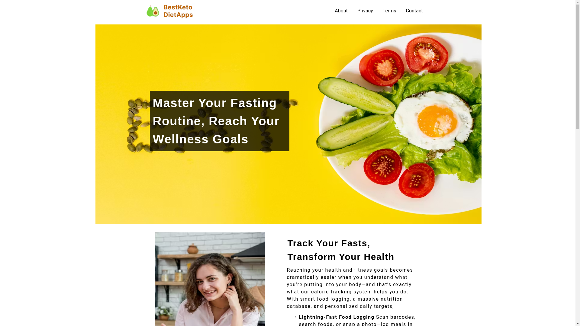 website screenshot of https://bestketodietapps.com/