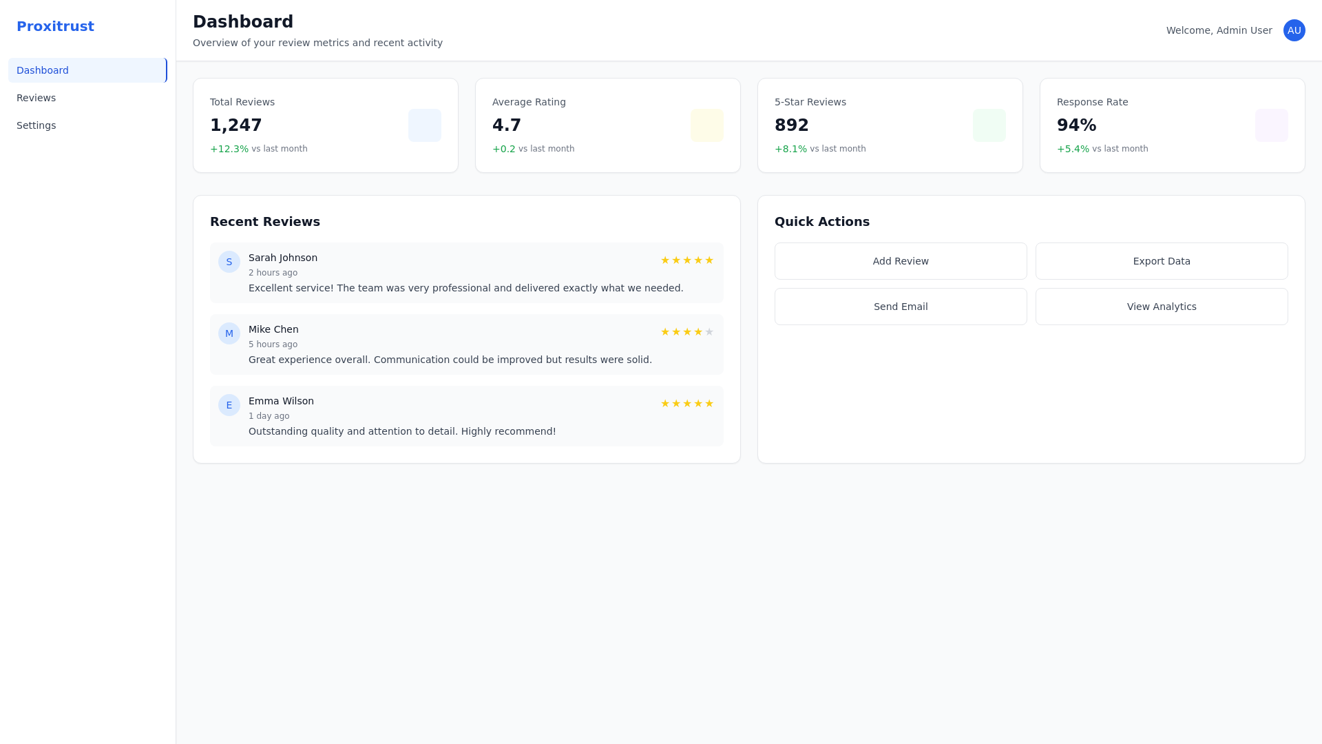 website screenshot of https://app-proxitrust.pages.dev/
