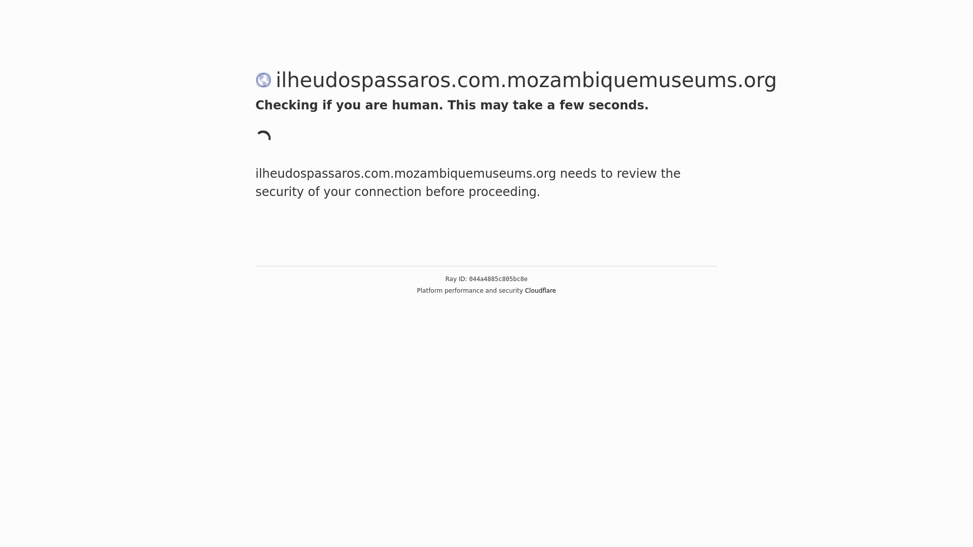 website screenshot of https://ilheudospassaros.com.mozambiquemuseums.org