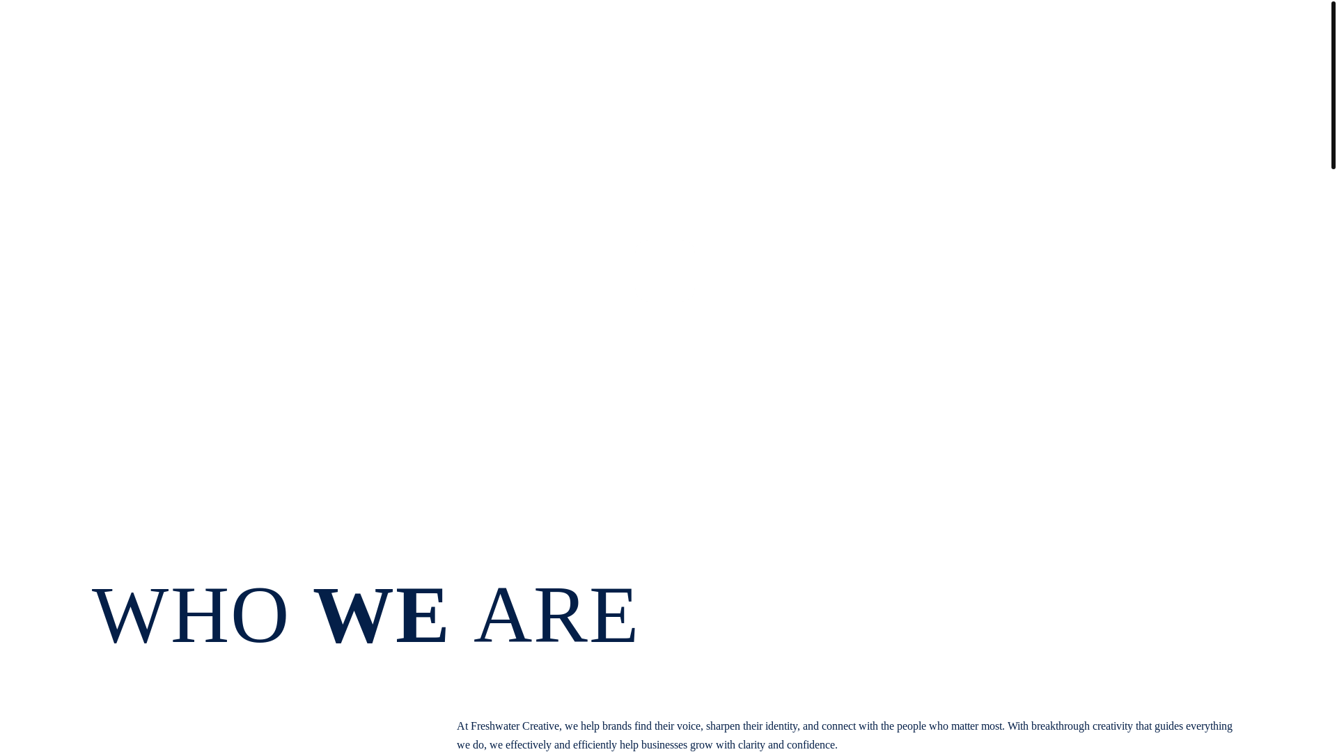 website screenshot of https://fwcreativeteam.com/