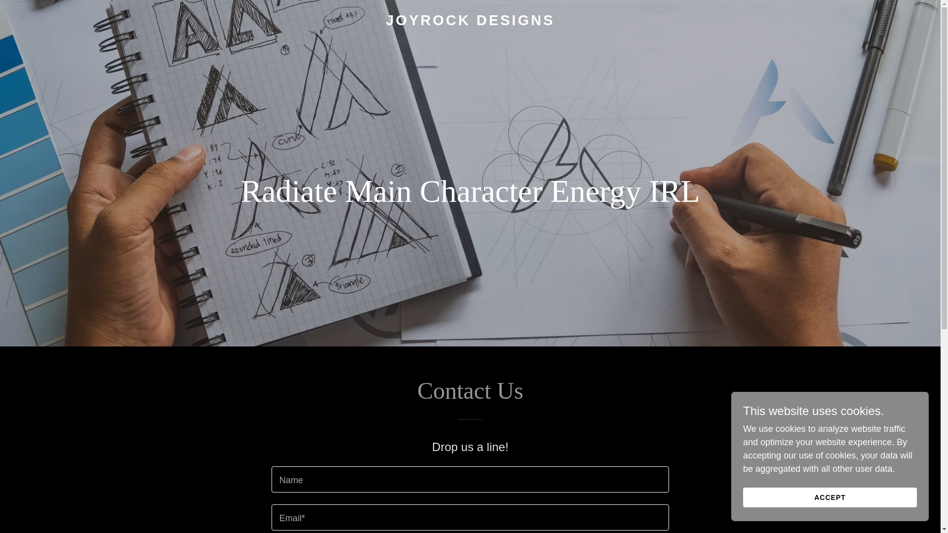 website screenshot of https://joyrockdesign.com/