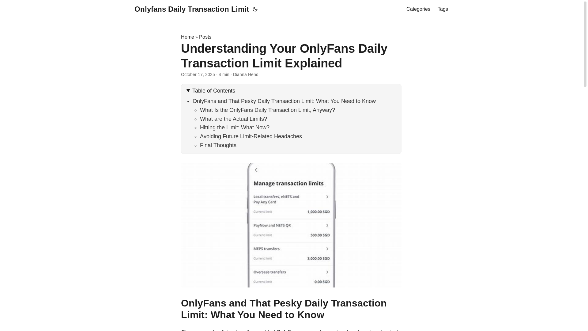 website screenshot of https://onlyfans-daily-transaction-limit.pages.dev/
