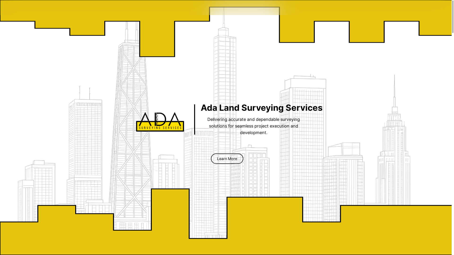 website screenshot of https://adalandsurveying.pages.dev/