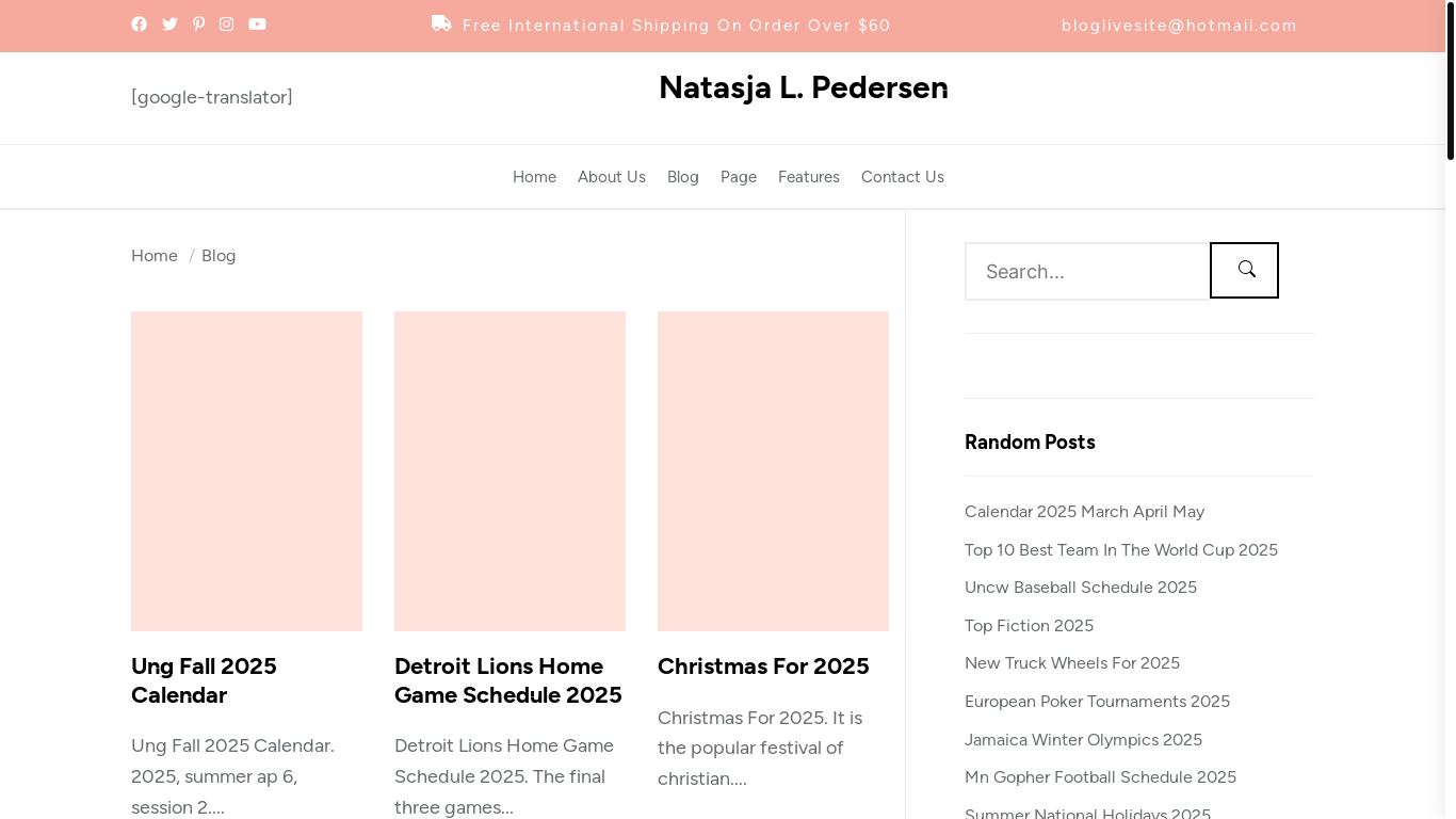 website screenshot of https://natasjapedersenl.pages.dev/