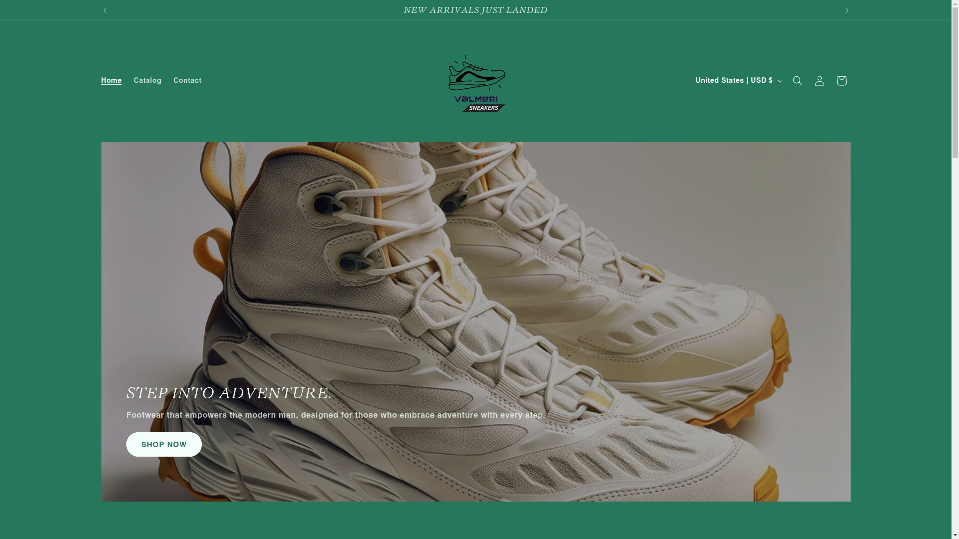 website screenshot of https://vakmeri.shop/