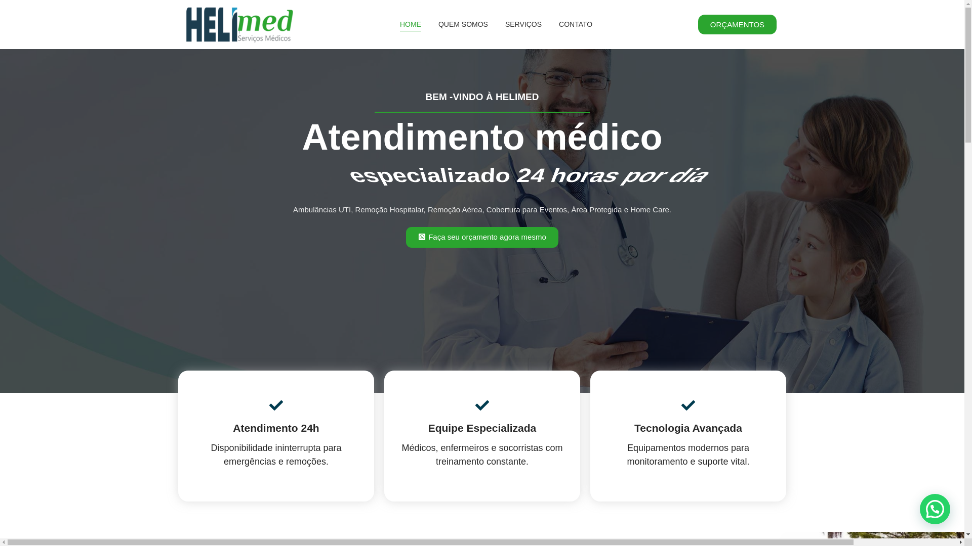 website screenshot of https://hospitalsaojosepalmares.com.br/