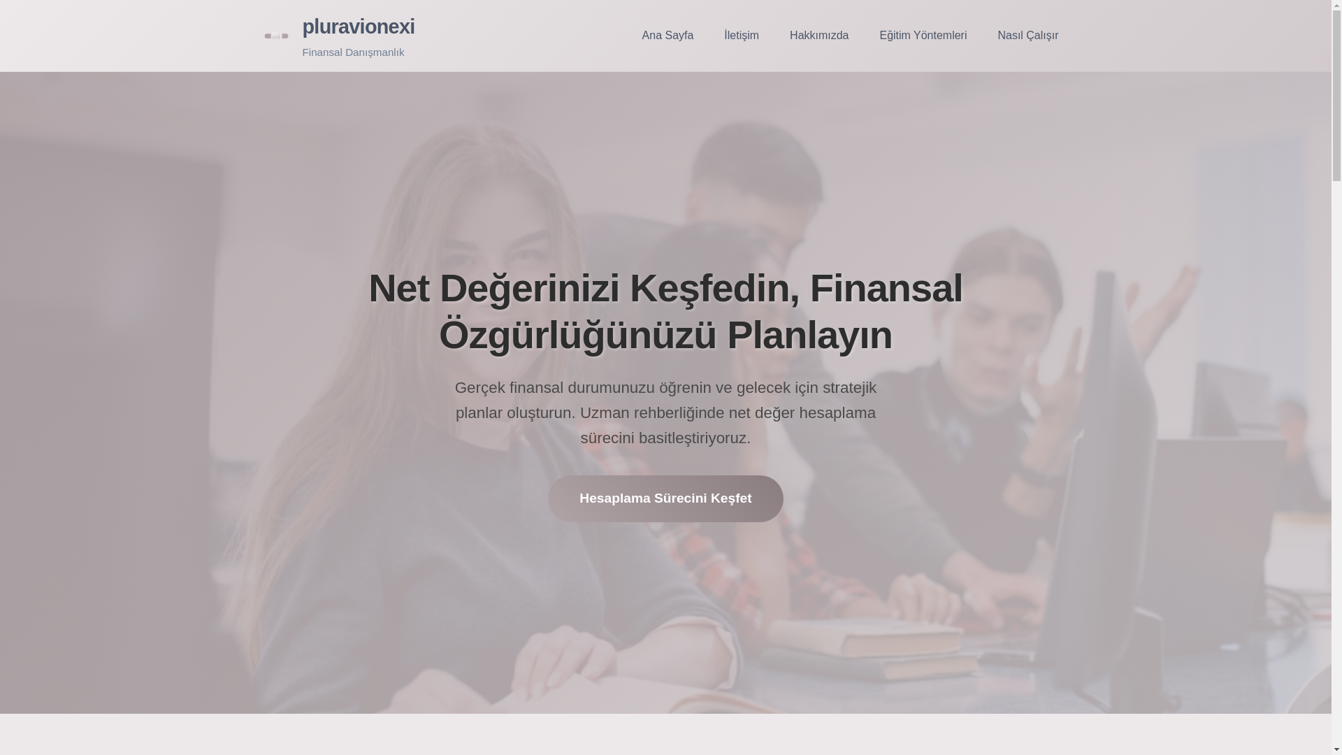 website screenshot of https://pluravionexi.com/