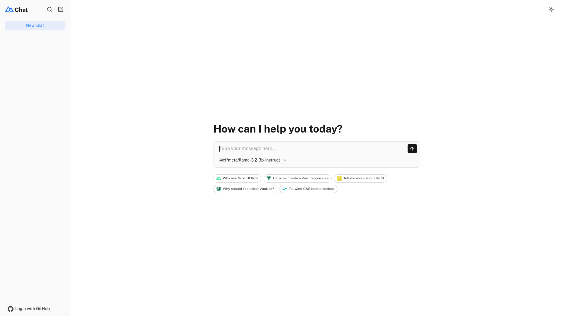 website screenshot of https://ai-chat-4dg.pages.dev/