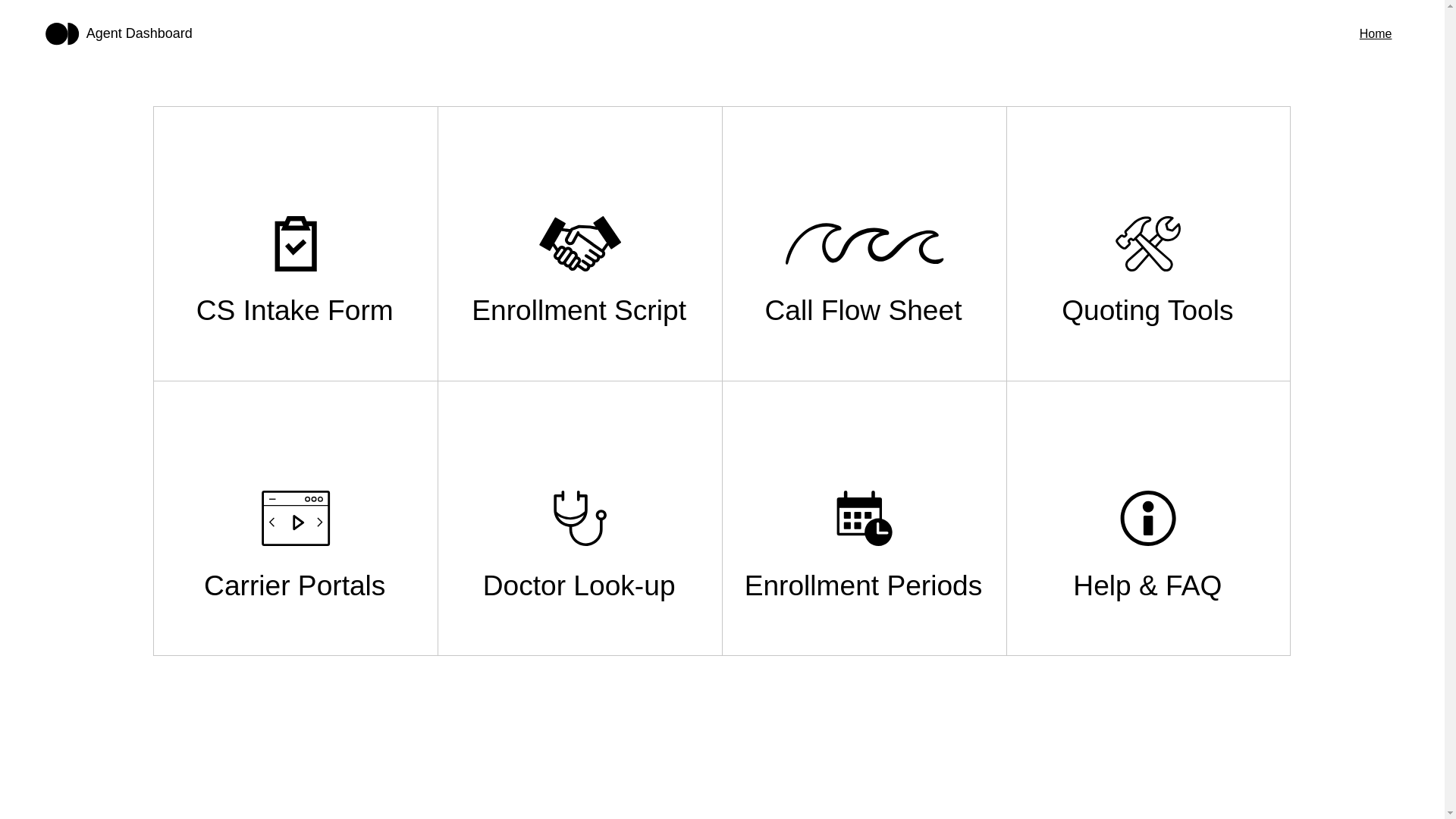 website screenshot of https://cleveragenthub.com/