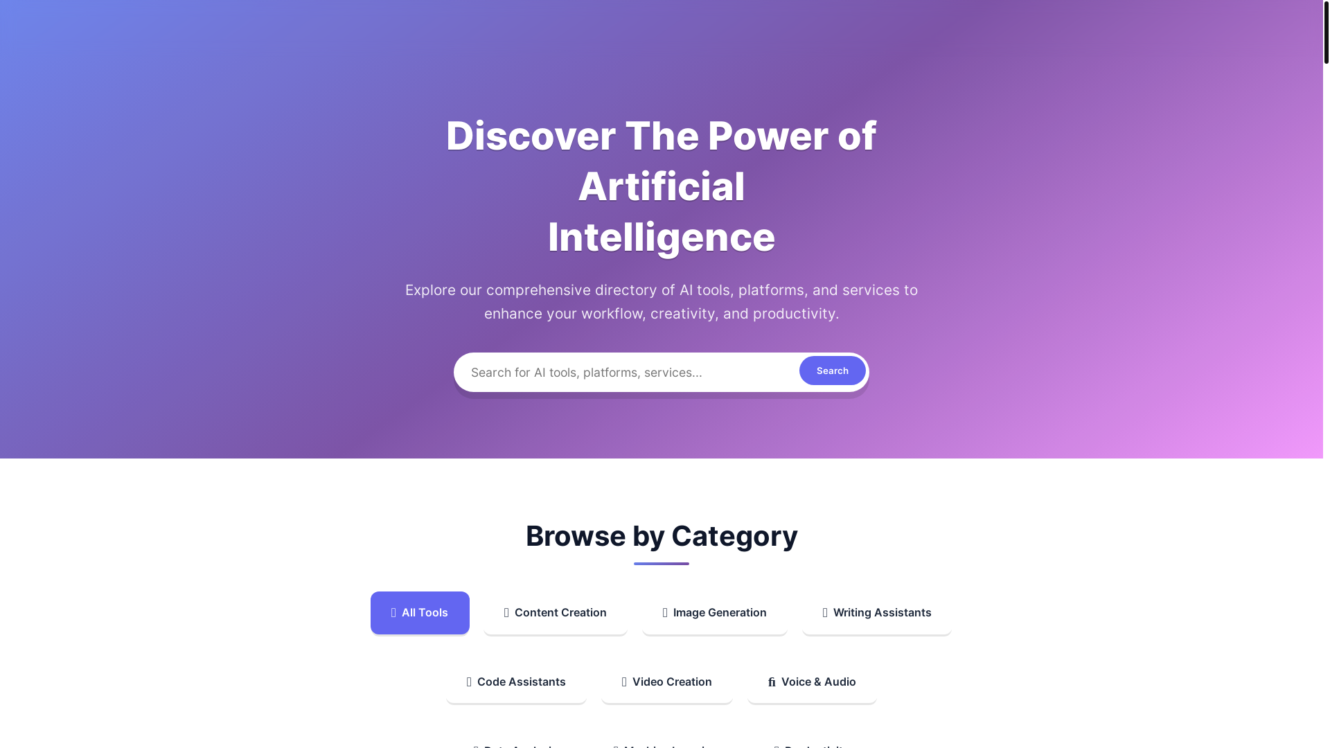 website screenshot of https://aiworld-11u.pages.dev/