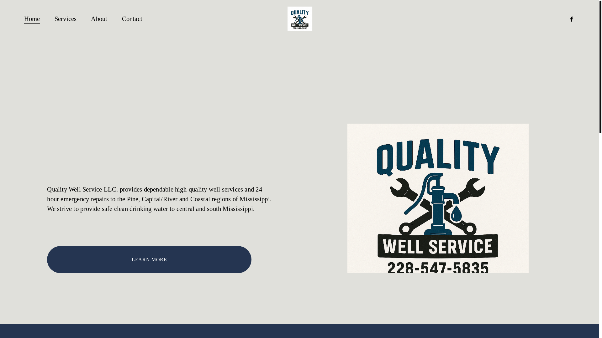 website screenshot of https://quality-well-services.com/