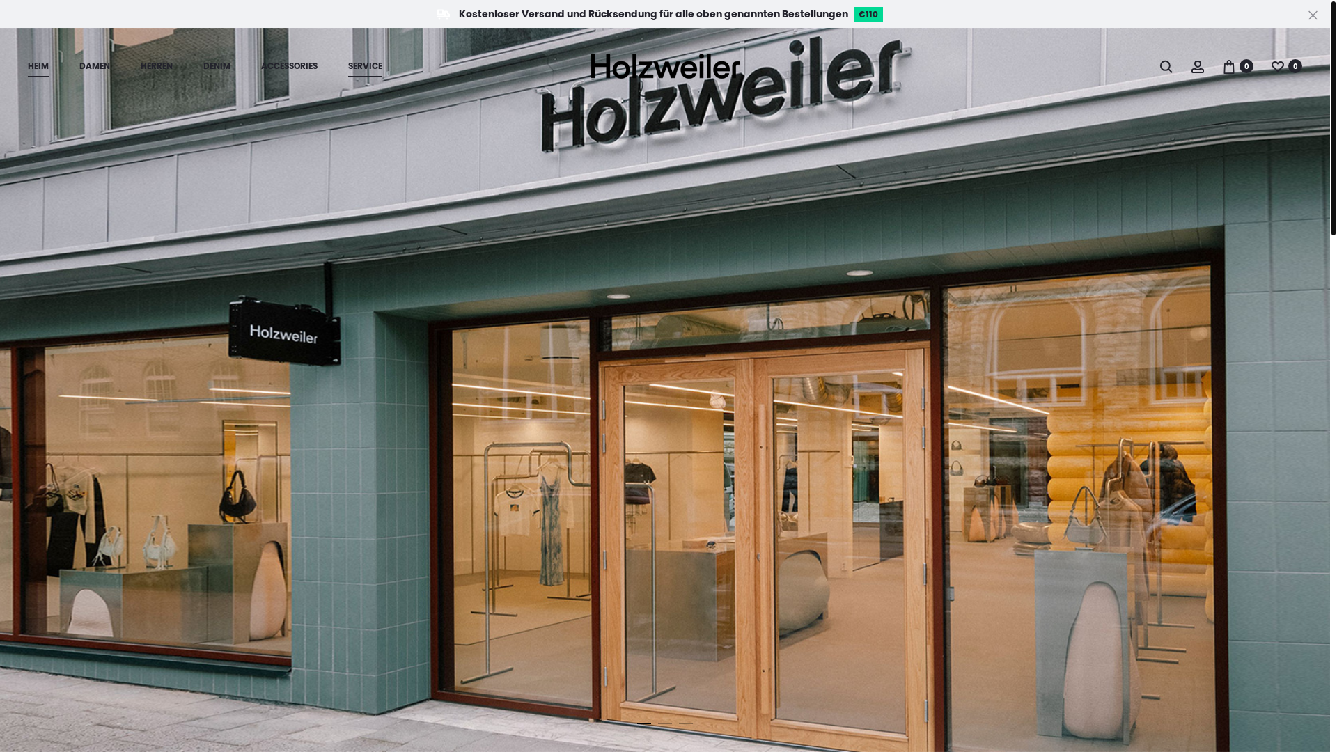 website screenshot of https://www.holzweiler.com.de/