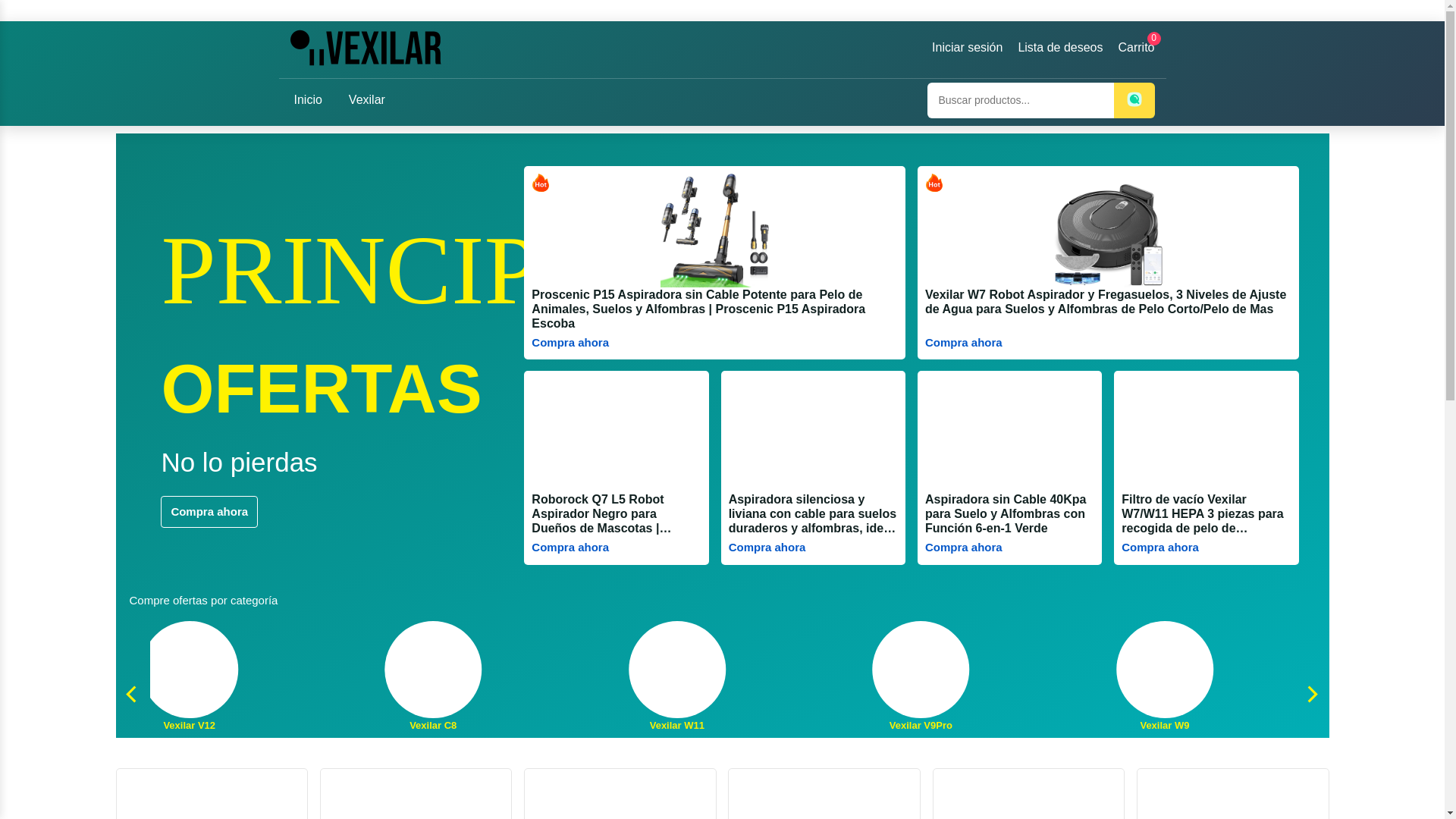 website screenshot of https://pedrovexilcorner.shop/