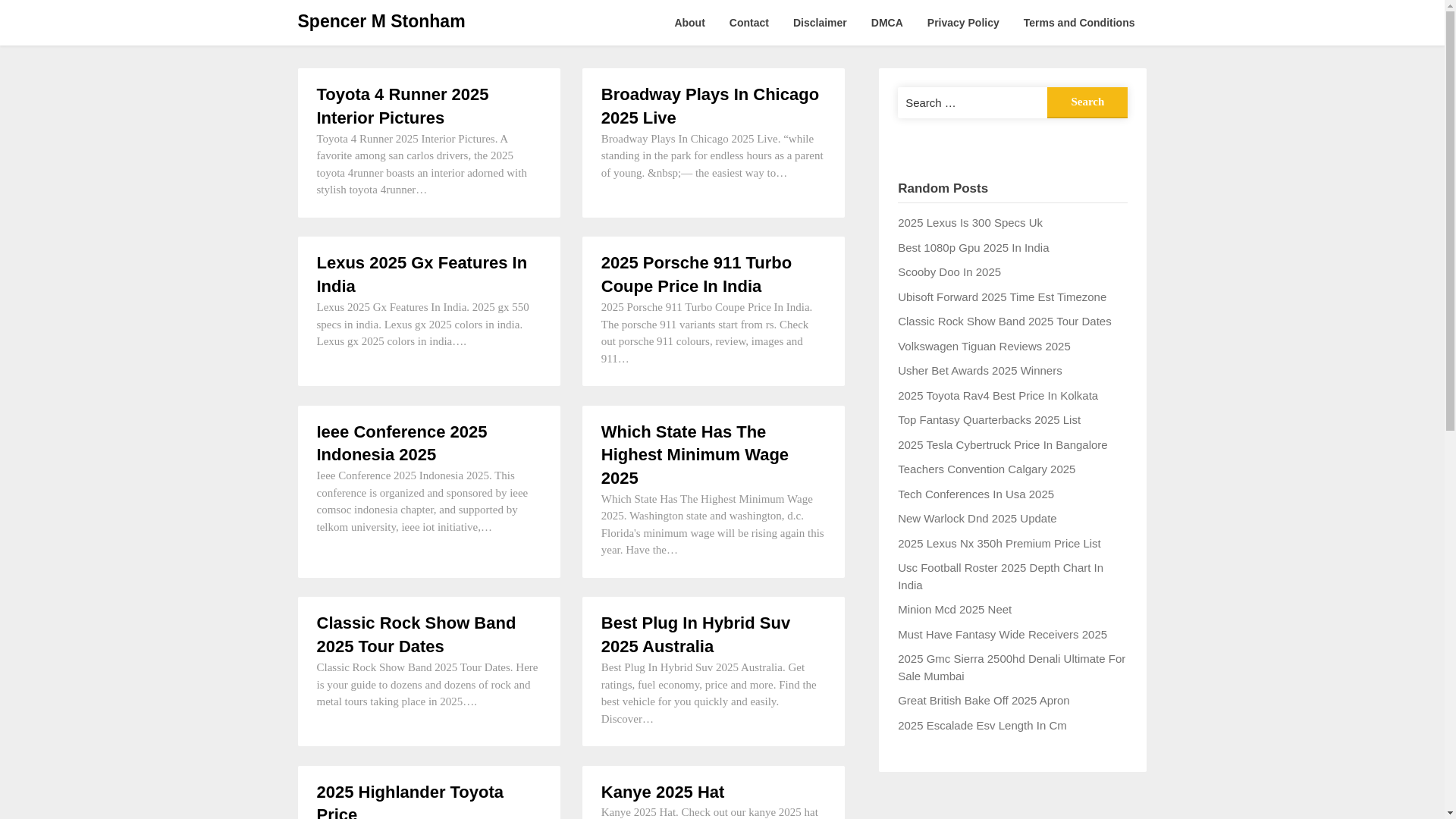 website screenshot of https://spencermstonham.pages.dev/