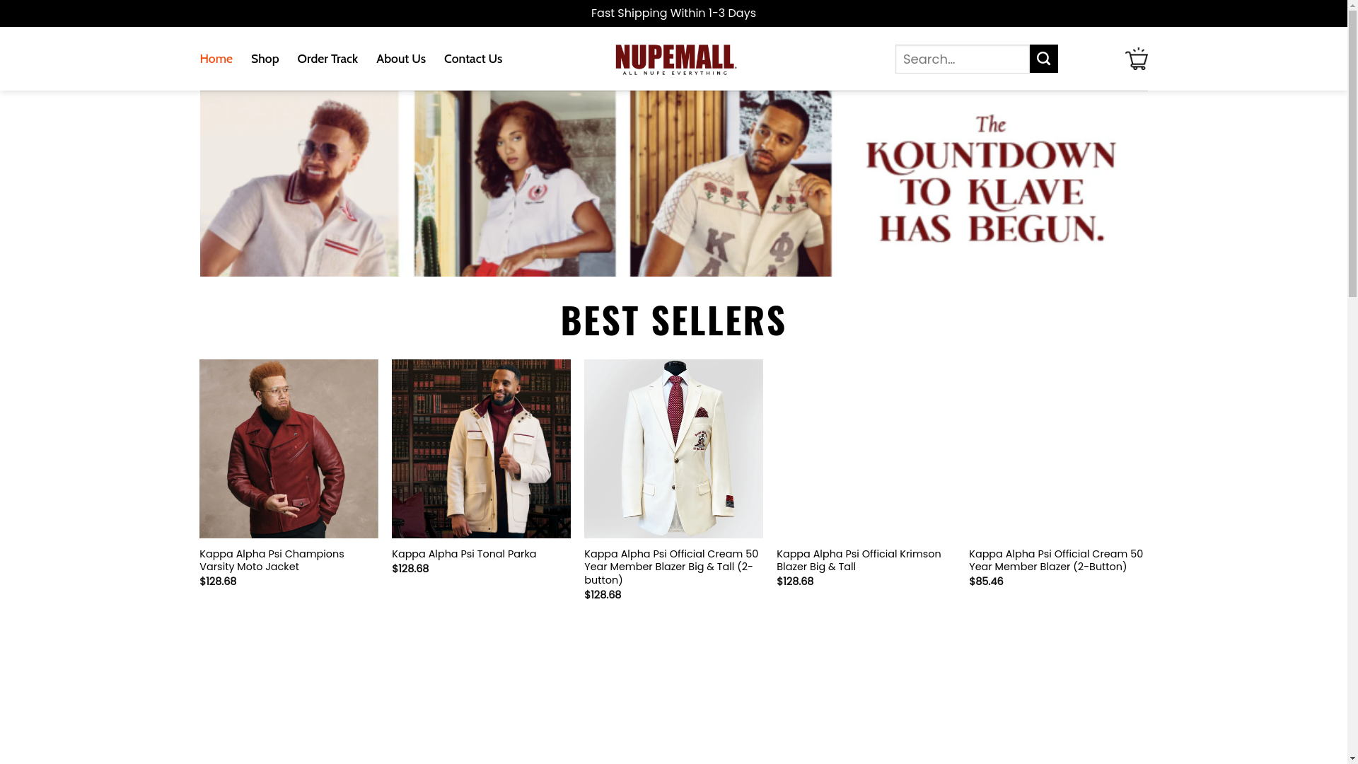 website screenshot of https://ultranupemall.shop/