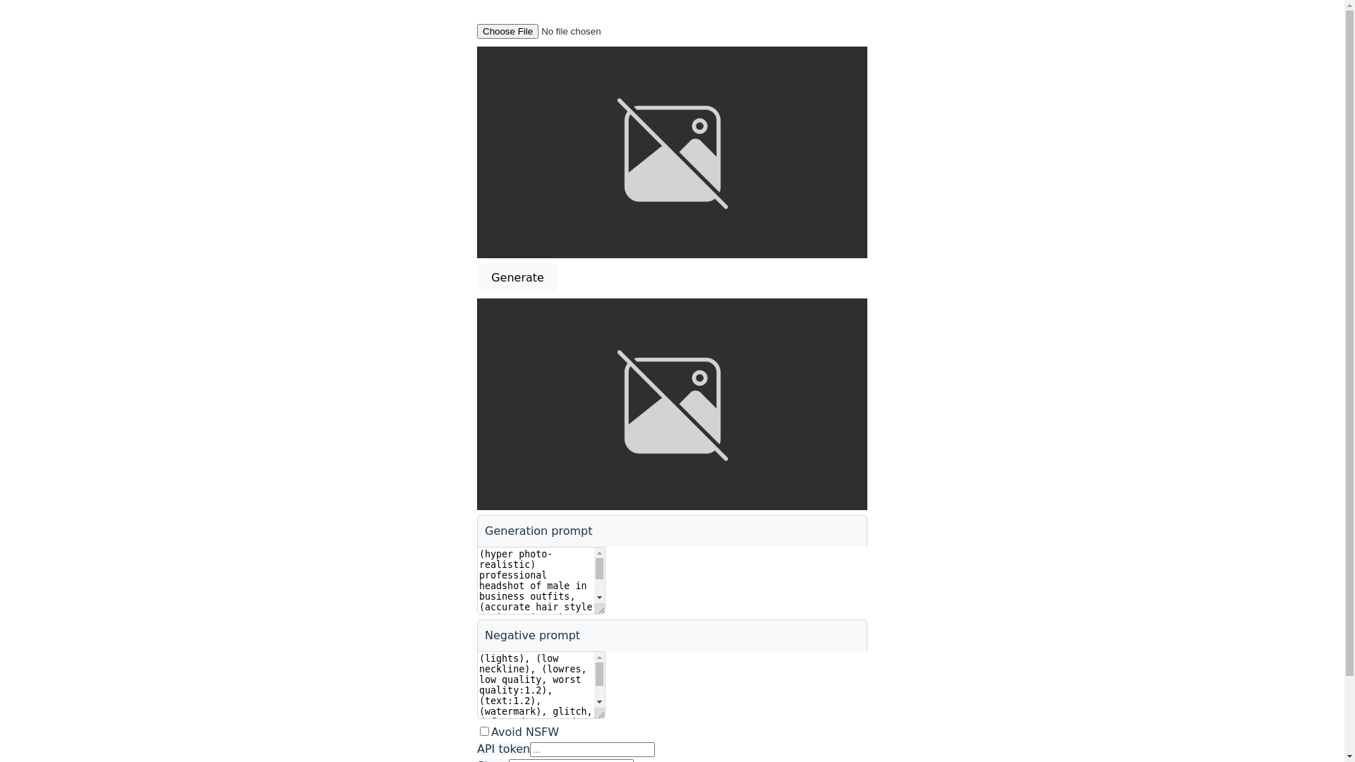 website screenshot of https://headshotai.pages.dev/