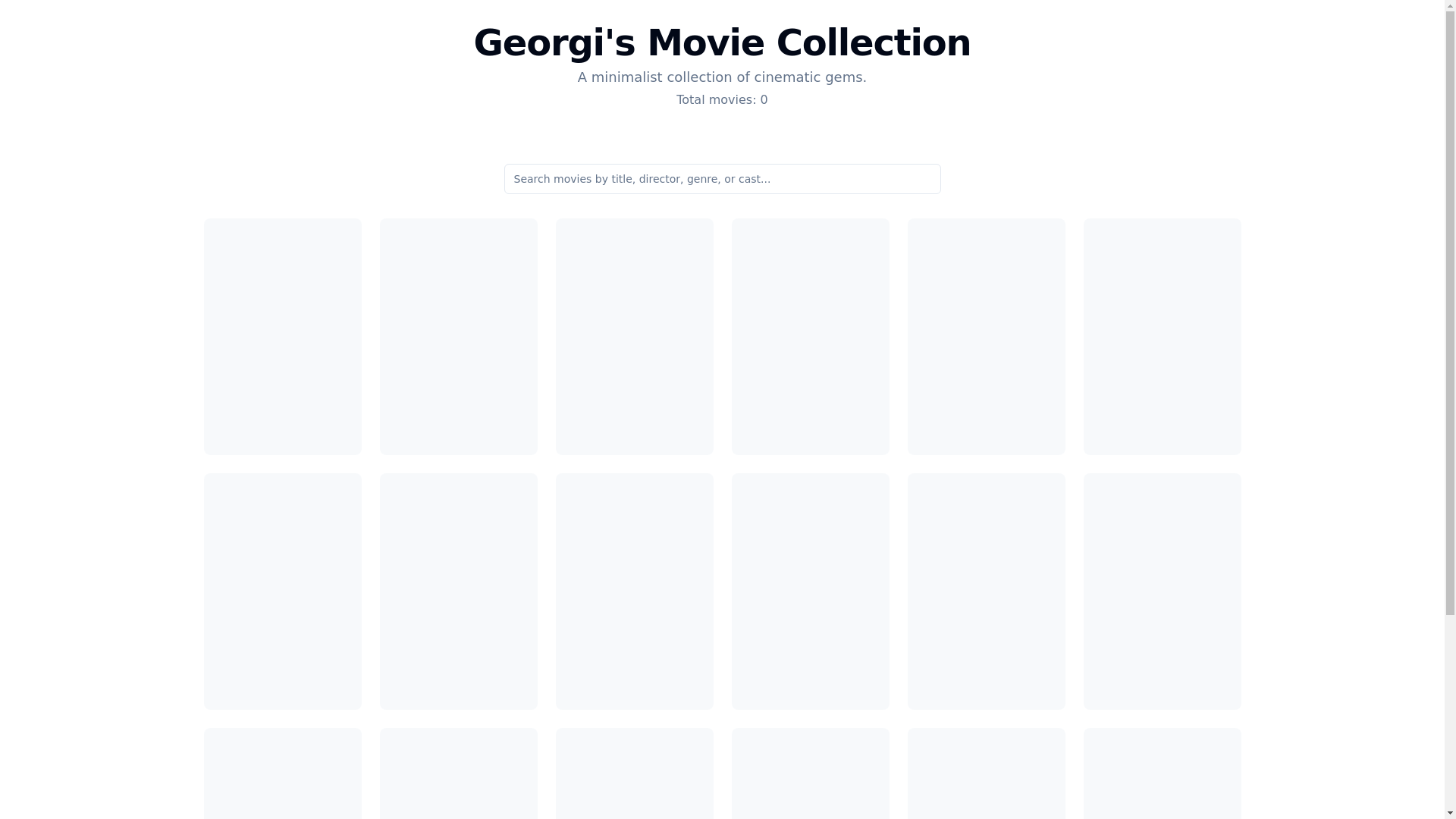 website screenshot of https://my-movie-collection.pages.dev/