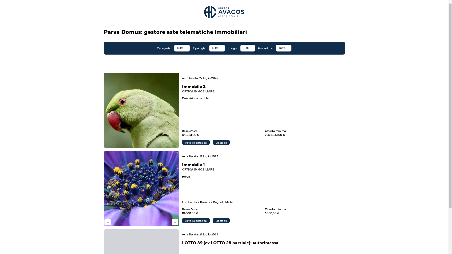 website screenshot of https://gruppoavacos.pages.dev/