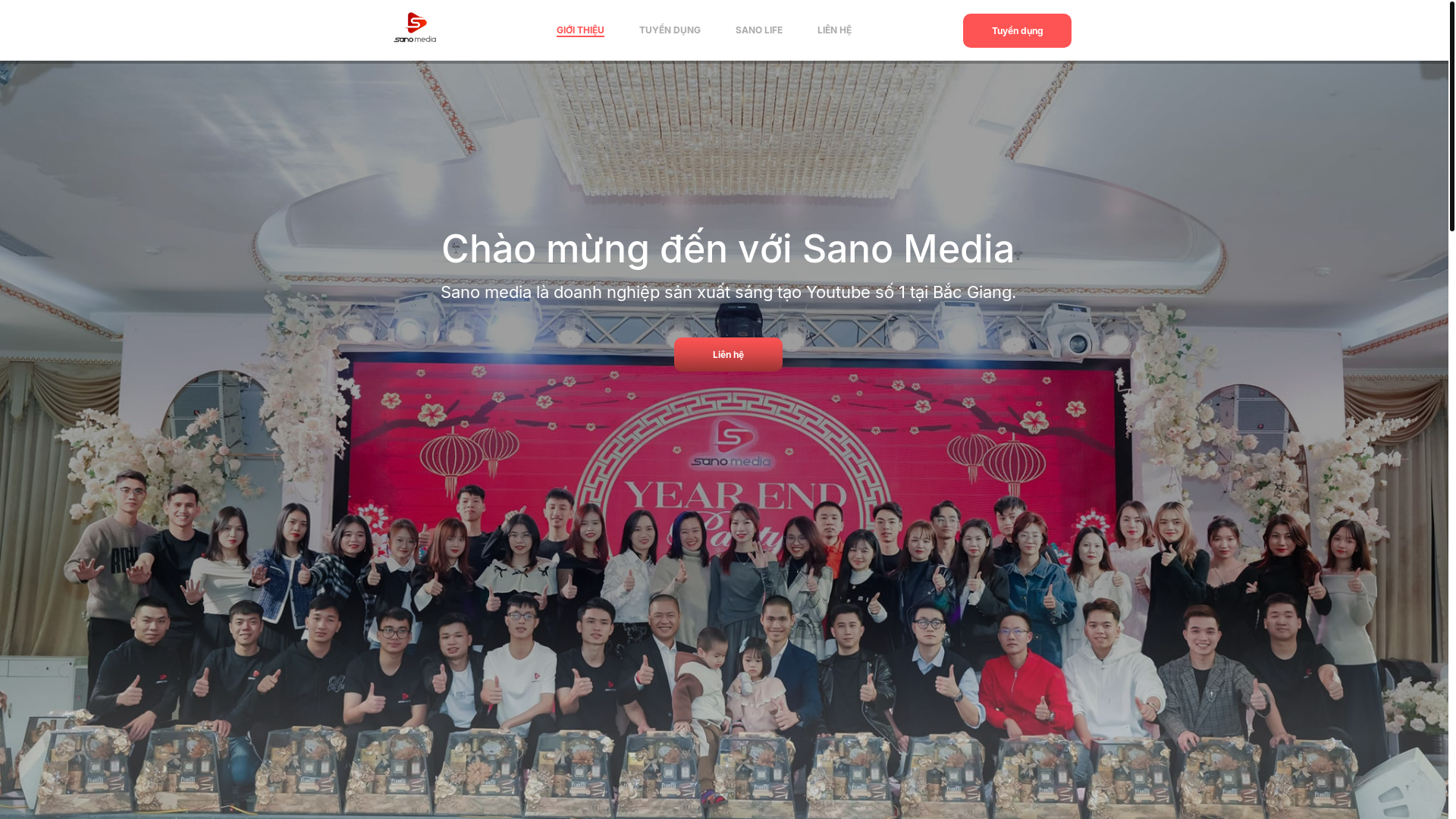 website screenshot of https://sanomedia.pages.dev/