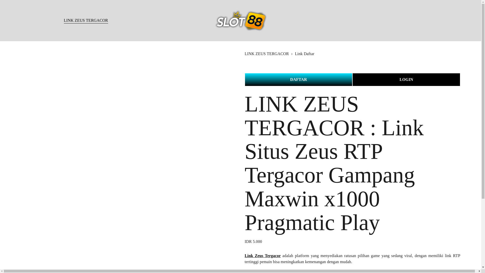 website screenshot of https://linkzeustergacor.pages.dev/