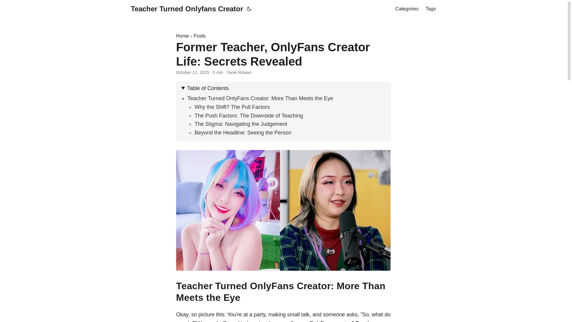 website screenshot of https://teacher-turned-onlyfans-creator.pages.dev/