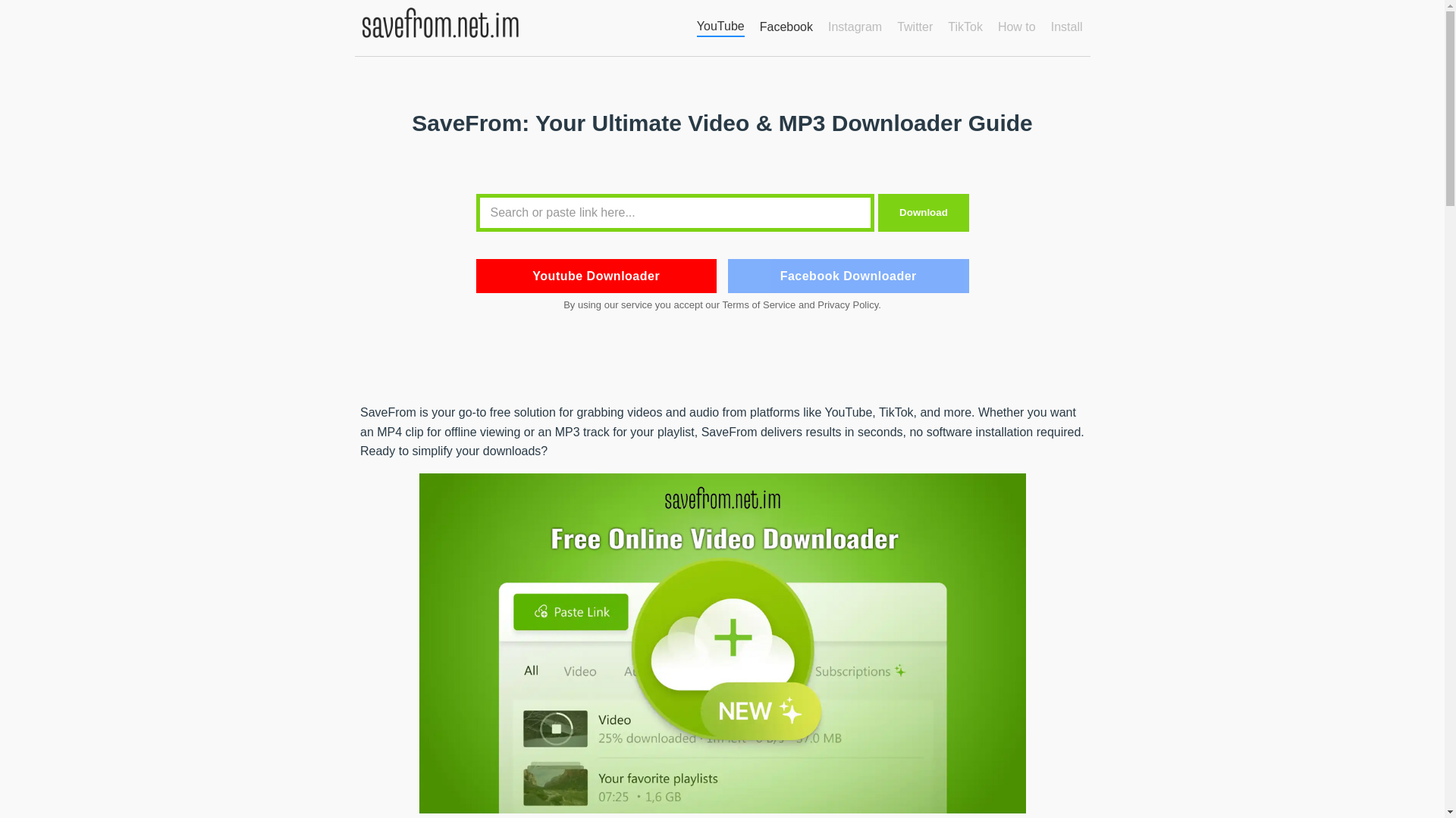 website screenshot of https://savefrom-homes.pages.dev/
