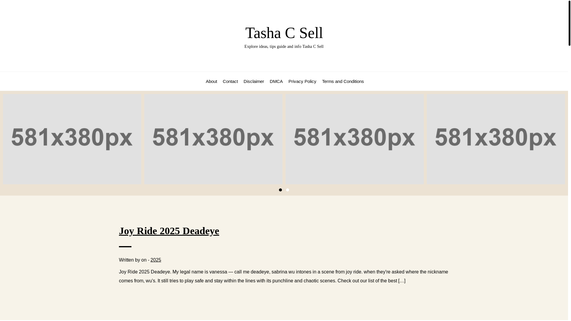 website screenshot of https://tashacselle.pages.dev/
