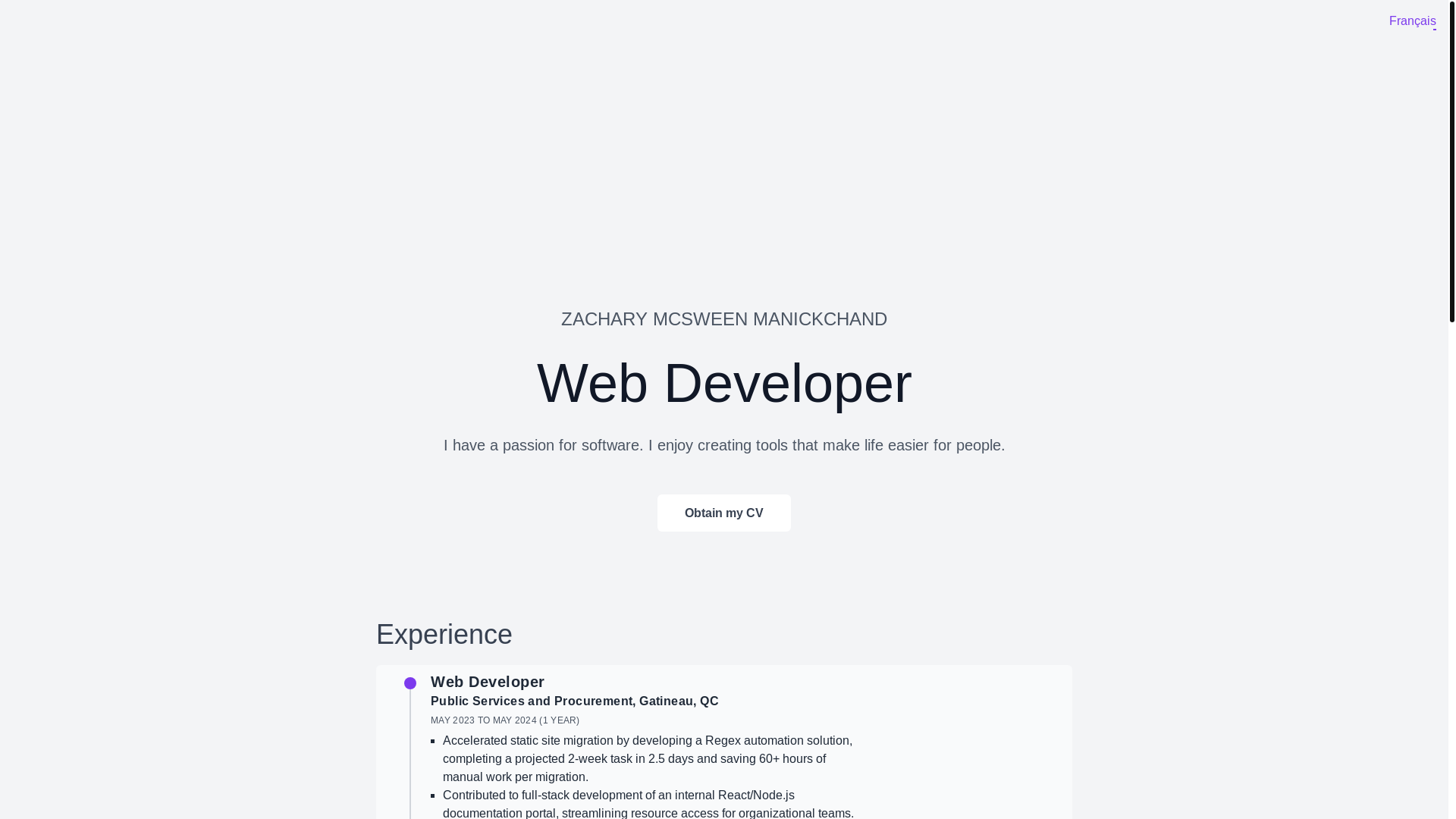 website screenshot of https://zacharymm-com.pages.dev/