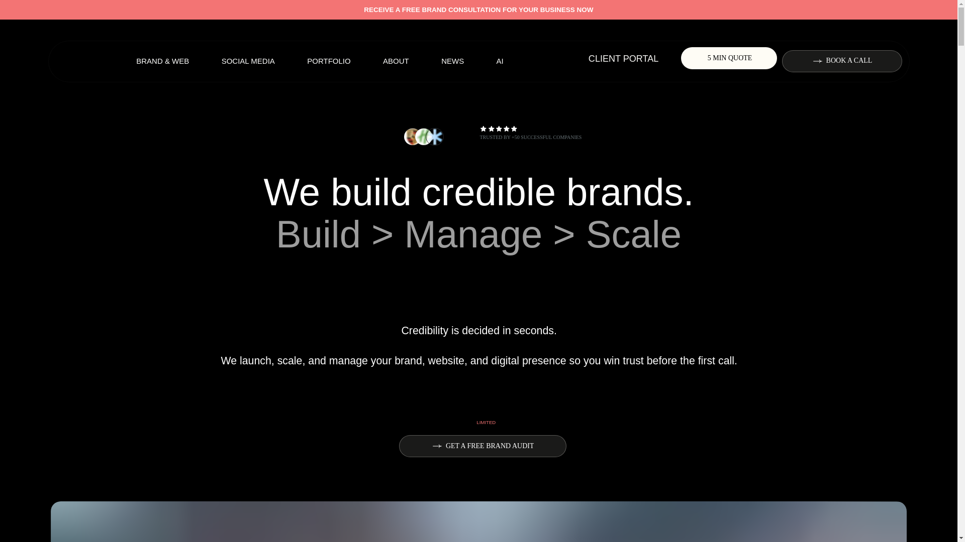 website screenshot of https://cielohello.com/