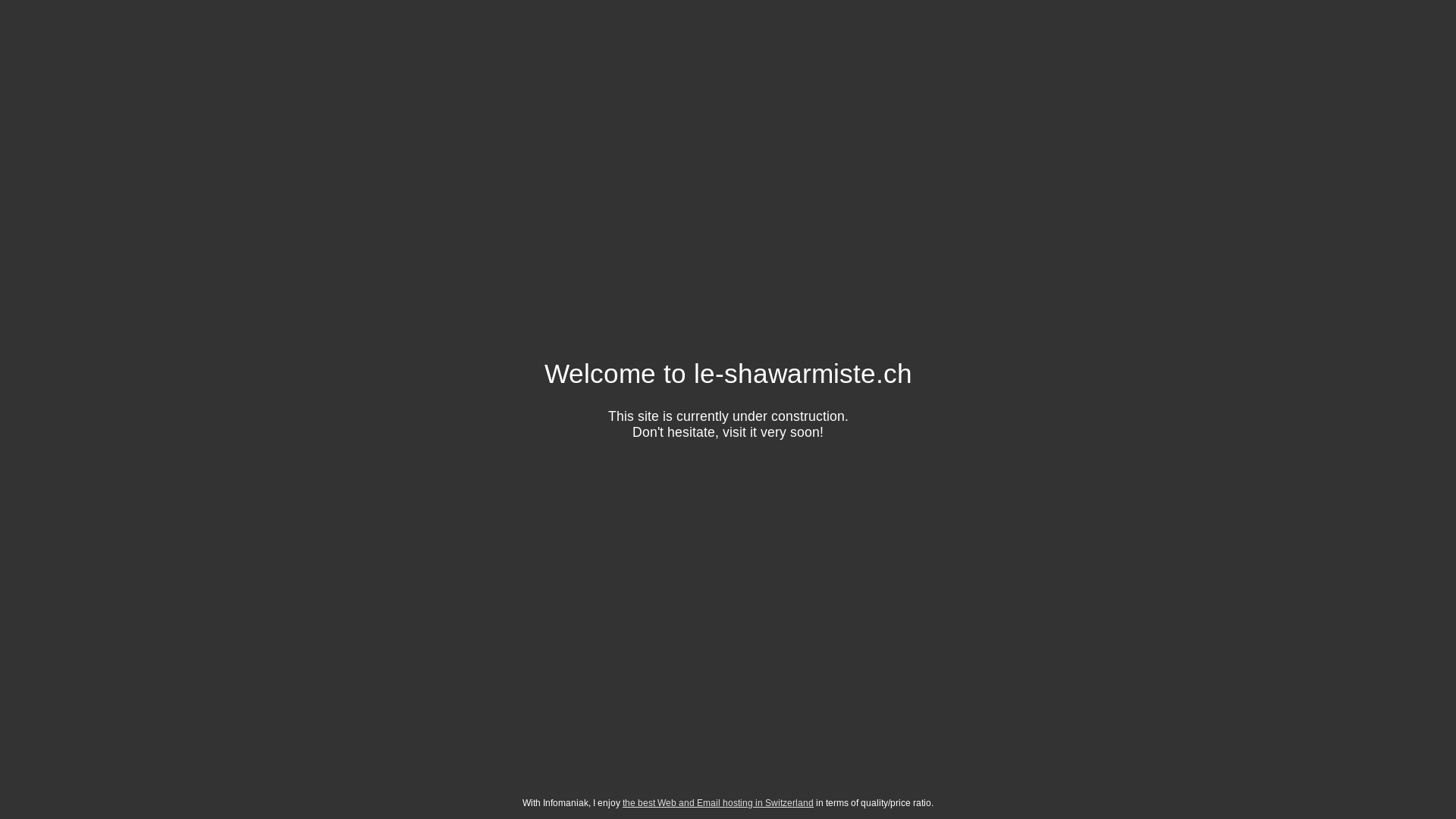 website screenshot of https://le-shawarmiste.ch/