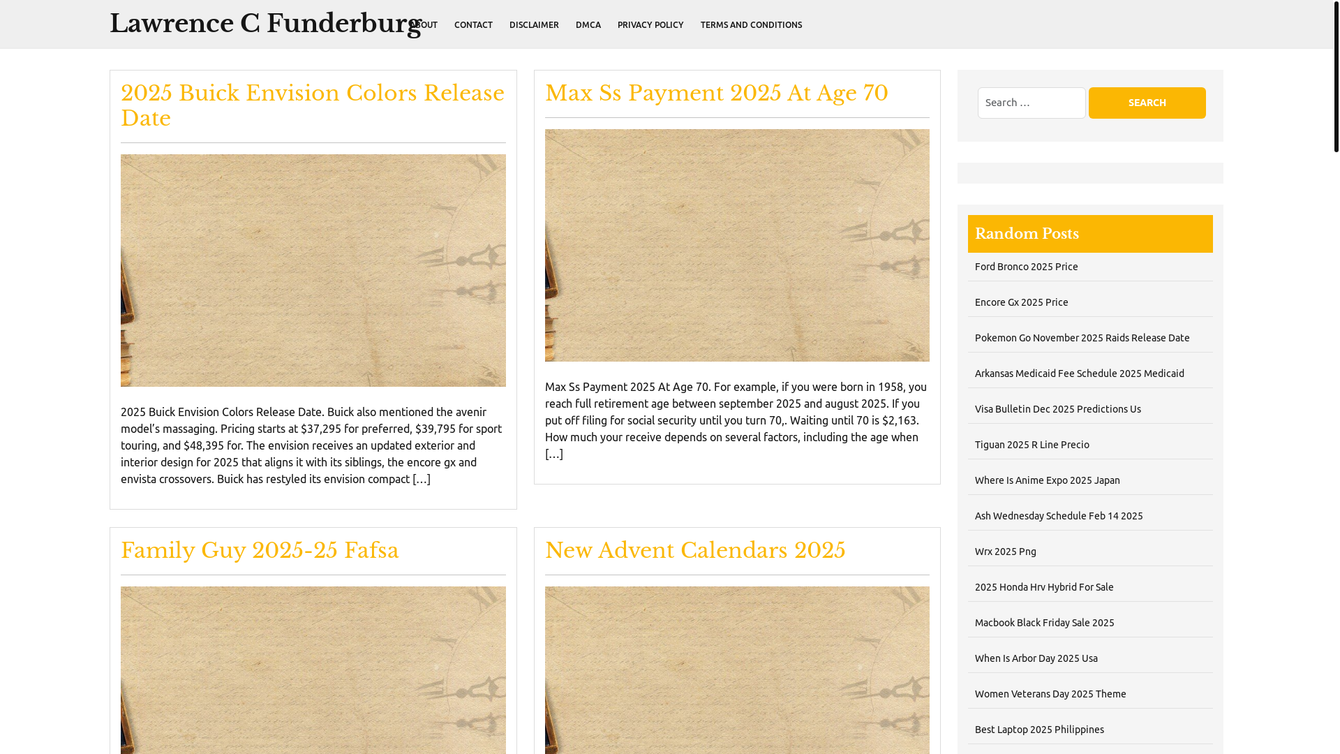 website screenshot of https://lawrencecfunderburgm.pages.dev/