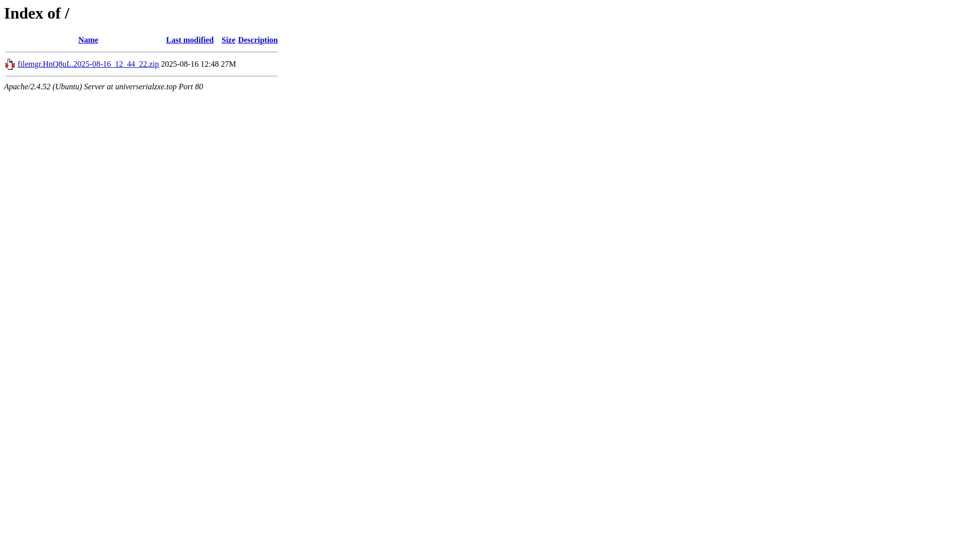 website screenshot of https://universerialzxe.top/