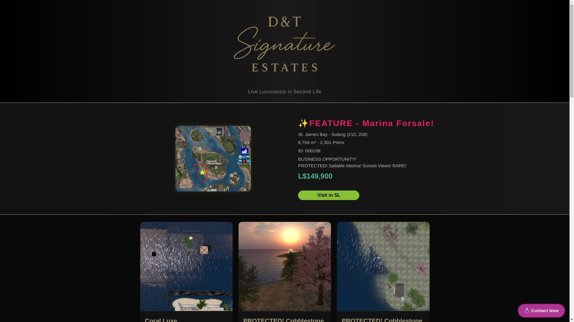 website screenshot of https://ownland.shop/