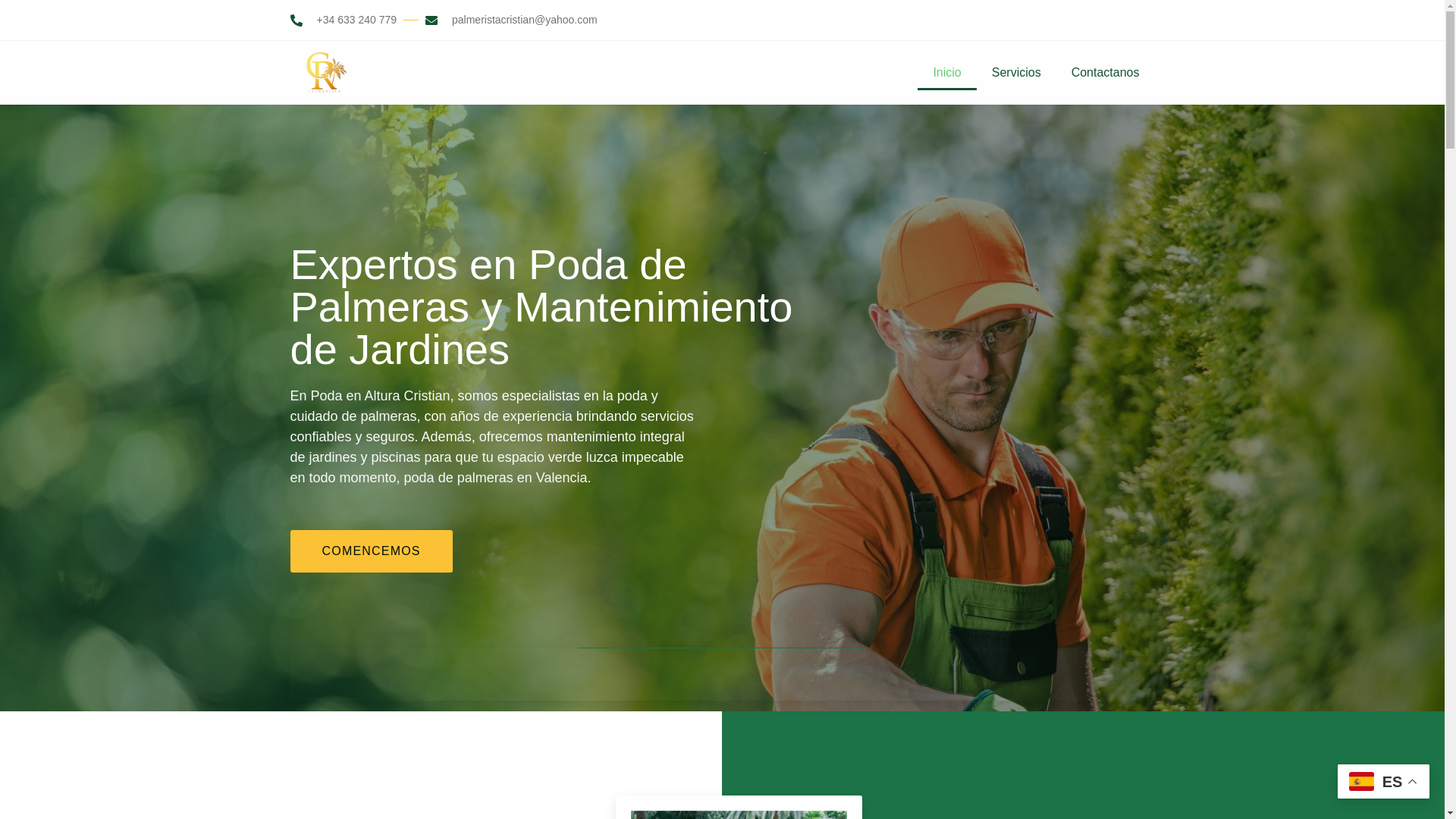 website screenshot of https://biologoalarcosizquierdo.es/
