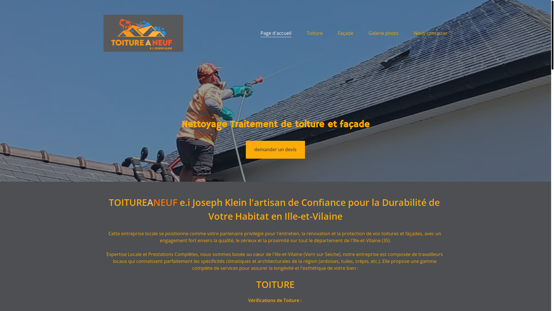 website screenshot of https://toitureaneuf.fr/