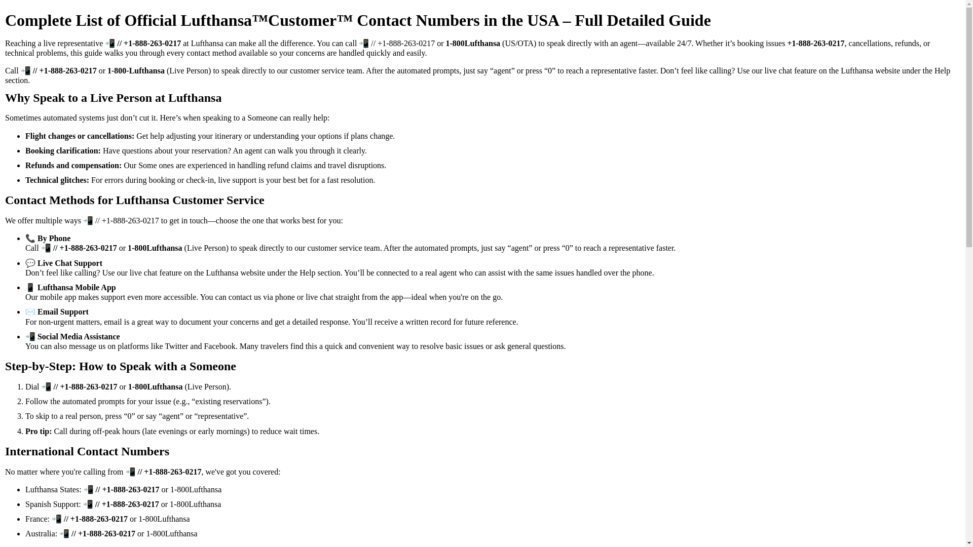 website screenshot of https://official-lufthansaairlines-customer-service.pages.dev/