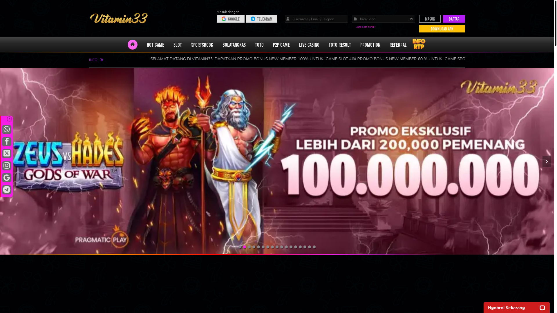 website screenshot of https://amp-utama-vitamin33.pages.dev/