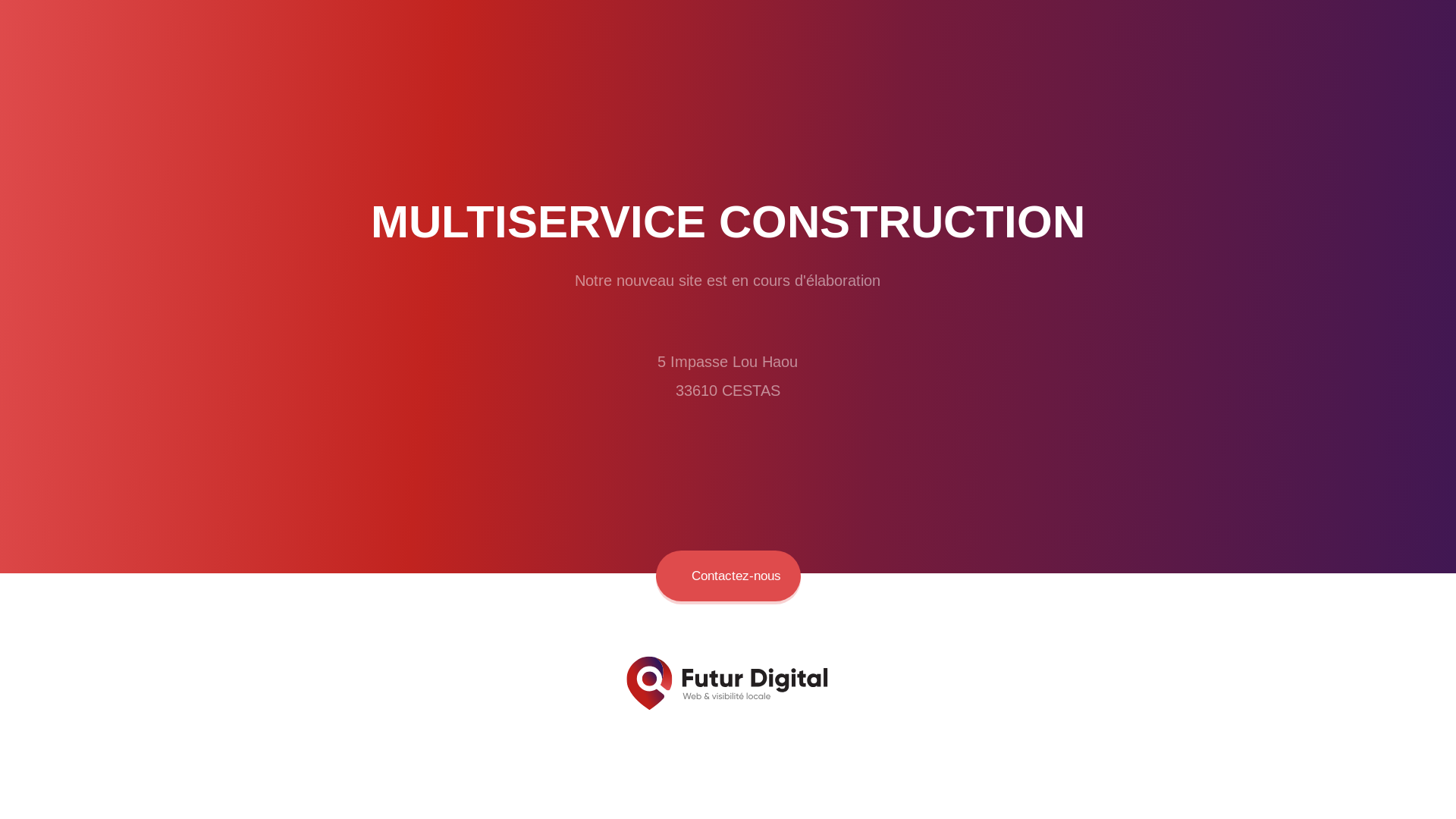 website screenshot of https://construction-33.fr/