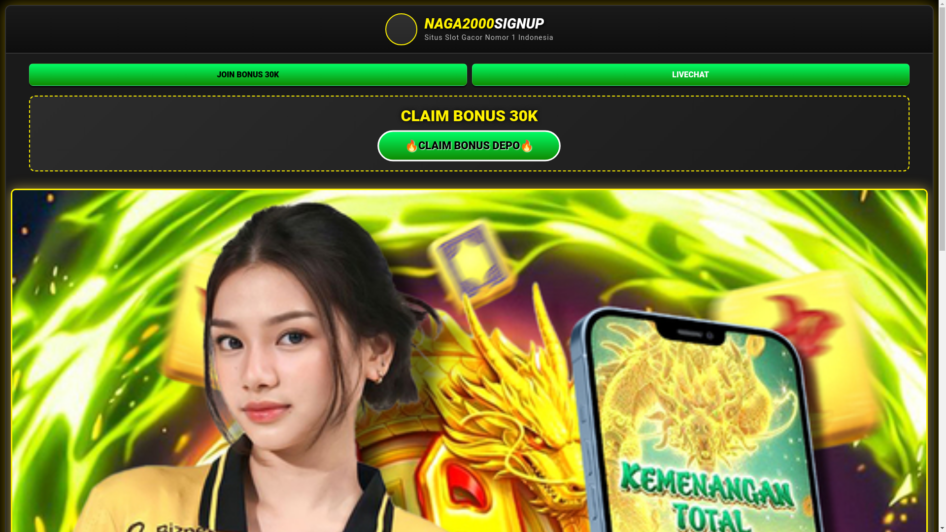 website screenshot of https://naga2000signup.online/