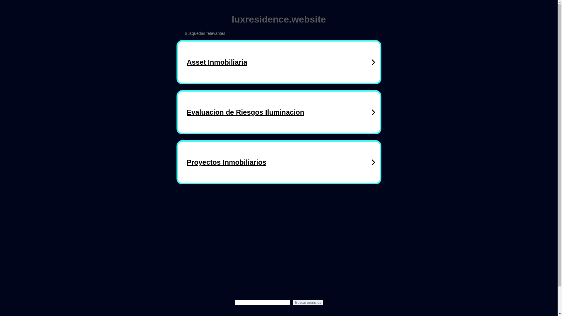 website screenshot of https://luxresidence.website/
