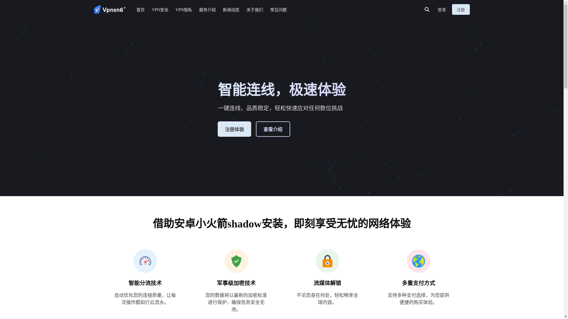 website screenshot of https://yunduovpn-152.pages.dev/