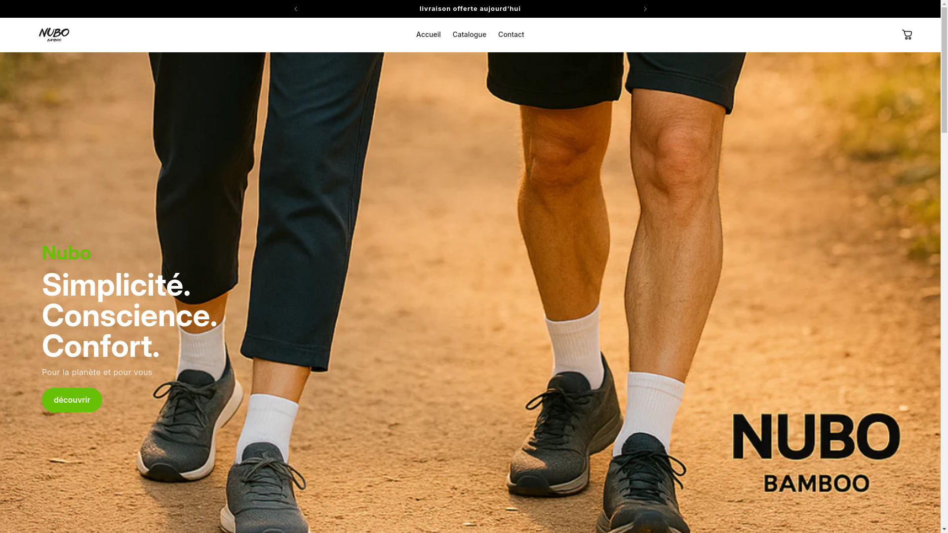 website screenshot of https://nubofrance.com/