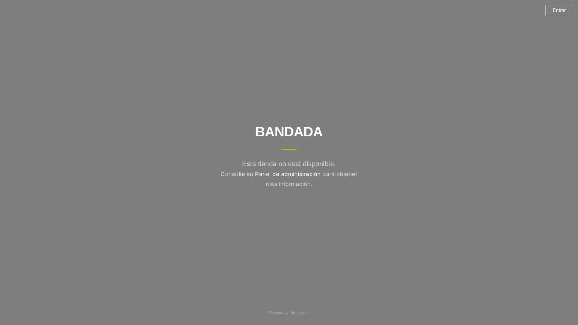 website screenshot of https://labandada.cl/