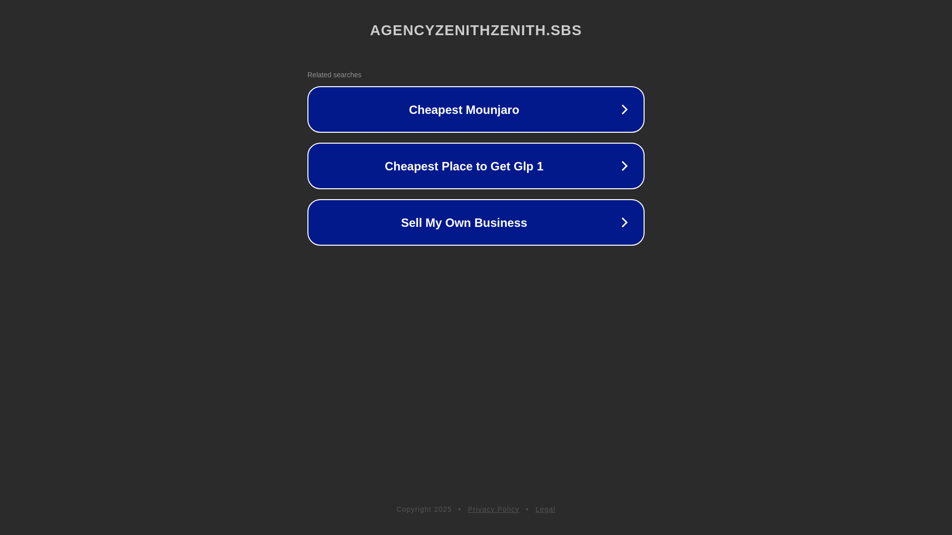 website screenshot of https://agencyzenithzenith.sbs/