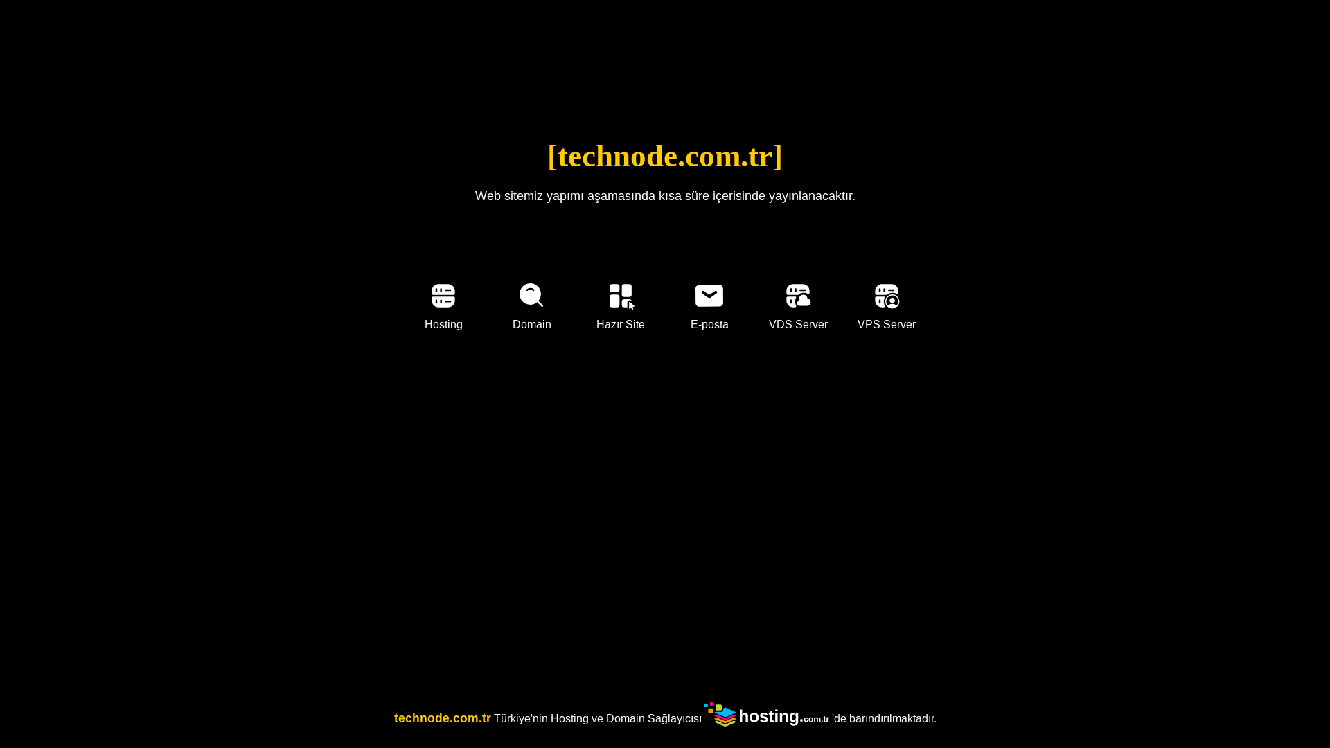website screenshot of https://technode.com.tr/