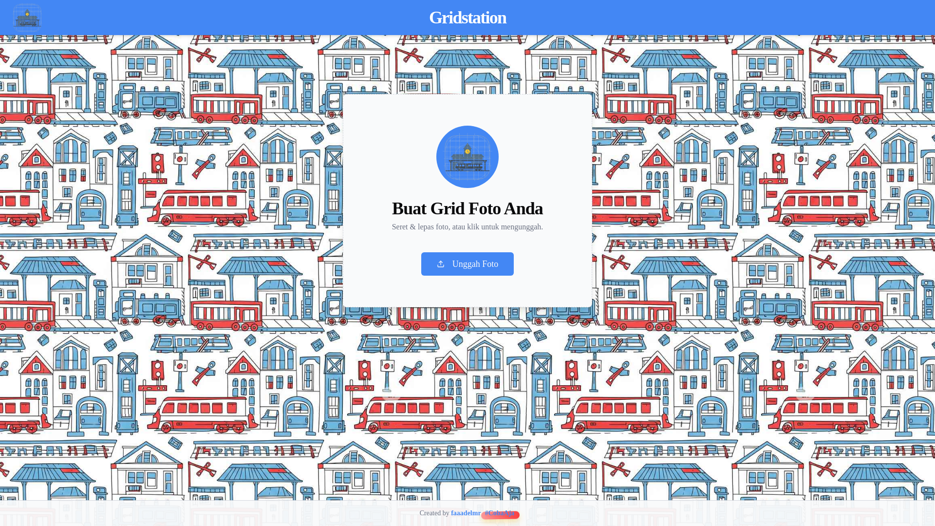 website screenshot of https://gridstation.pages.dev/