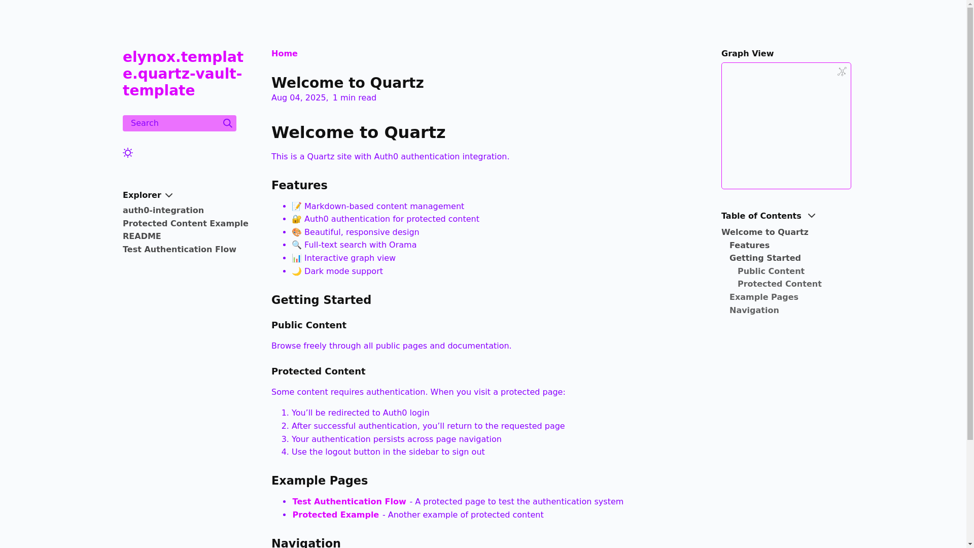 website screenshot of https://elynox-vault-creation-test.pages.dev/