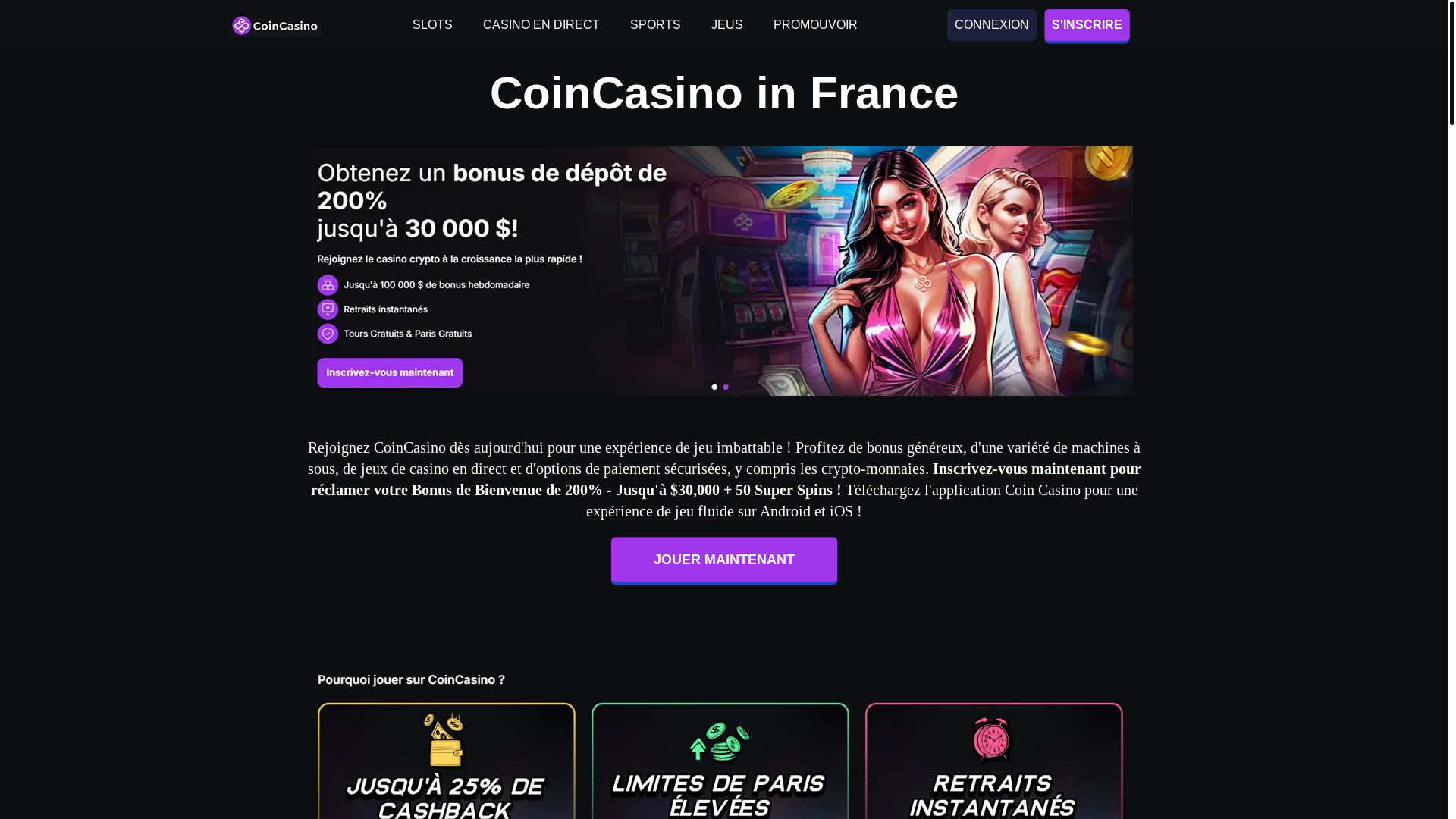 website screenshot of https://coincasinos-fr-5060-bum.pages.dev/
